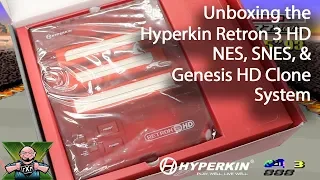 Unboxing Retron 3 HD NES Super NES Super Famicom MegaDrive Genesis HDMI Clone