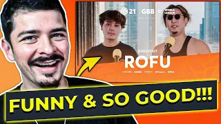 COLAPS REACTS | Rofu 🇯🇵 | ピーポーピーポー | GBB21 | Studio Session