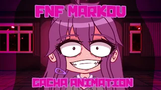 FNF Markov | Doki Doki Takeover - Bad Ending | Gacha Animation