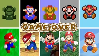 Evolution Of Super Mario Death Animations & Game Over Screens (1983 - 2023)