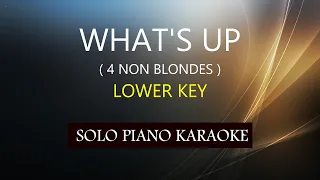 WHAT'S UP ( LOWER KEY ) ( 4 NON BLONDES ) PH KARAOKE PIANO by REQUEST (COVER_CY)