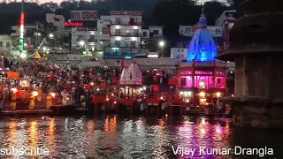 Ganga Sankalp and Ganga Aarti in Haridwar