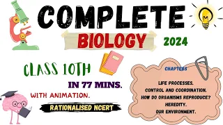 COMPLETE BIOLOGY REVISION CLASS 10TH #boardexam2024 #revisionseries #biology #class10