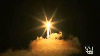 SpaceX Falcon 9 Rocket Blasts Off To ISS