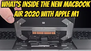 Whats Inside The New MacBook air 2020 M1 Apple silicon Edition