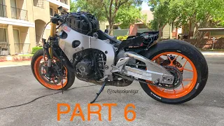 Rebuilding A Crashed Honda CBR 1000RR Repsol Edition - Part 6