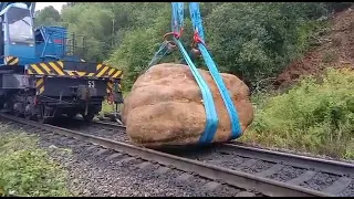 Работа востановительного поезда 🚆