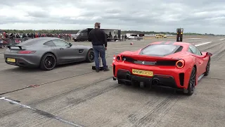 Mercedes-AMG GT S vs Ferrari 488 Pista