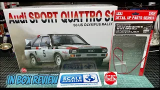 NUNU 1/24 Audi Quattro Sport S1 '86 Olympus Rally #NU-24023 In Box Review
