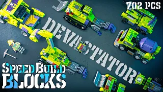 Unofficial Lego Devastator | Speed Build | Lego Beat Building