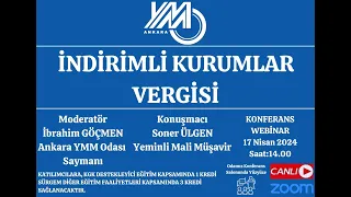 İndirimli Kurumlar Vergisi