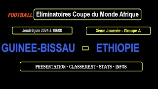 GUINEA-BISSAU - ETHIOPIA: 3rd Africa World Cup Qualifiers Day - 06/06/2024