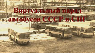 Виртуальный парад автобусов СССР и СНГ