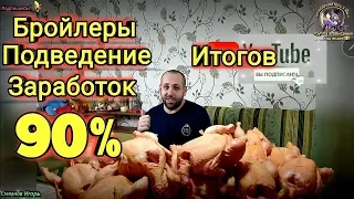 Бройлеры Подведение Итогов Заработок 90% Сколько Можно Заработать на Бройлерах