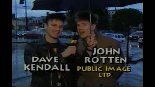 John Rotten of Public Image Ltd interview & live on MTV 120 Minutes with Dave Kendall (1992.02.16)