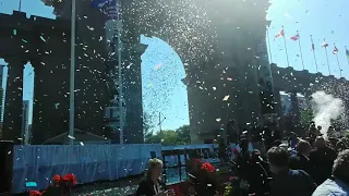 Confetti at CNE Opening Day Ceremony 8/19/2022