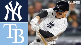 New York Yankees Vs. Tampa Bay Rays | Game Highlights | 6/16/22