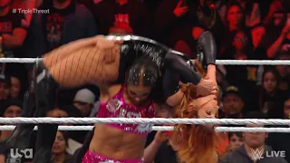 Becky Lynch vs. Bayley vs. Bianca Belair (2/2) - WWE RAW 2/13/2023