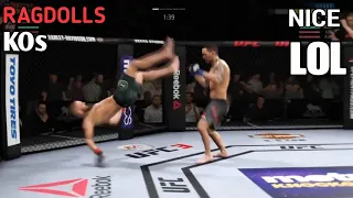 EA UFC3 FUNNY GLITCHES & REALISTIC RAGDOLLS KNOCKOUTS | Knockouts Compilation PT- 19