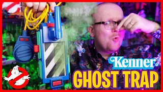 Kenner Real Ghostbusters Ghost Trap! (RETRO TOY REVIEW)