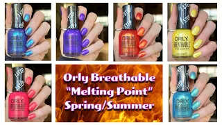 New Orly Breathable Spring/Summer 2024 "Melting Point" Collection | Review with lots of comparisons!