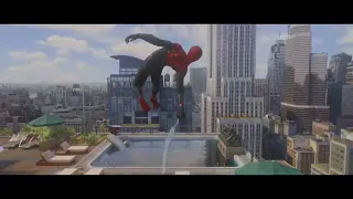 Spider-Man 2 Webs Swinging To Music When Moon's Reaching Out Stars