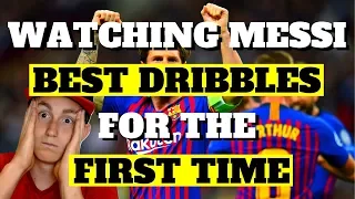 AMERICAN REACTS TO 20 MESSI DRIBBLES THAT SHOCKED THE WORLD (incredible)