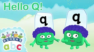@officialalphablocks - Say Hello to Q! | Meet the Alphabet | Phonics