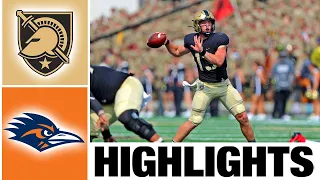 Army vs UTSA Highlights | College Football Week 3 | 2023 College Football