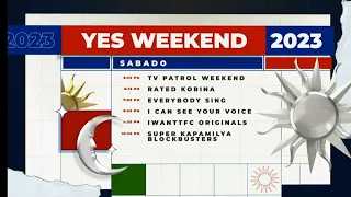 Kapamilya Channel 24/7 HD: Yes Weekend! Saturdays Primetime June 17, 2023 Bumper