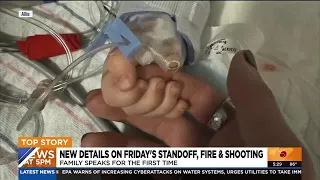 Baby who was shot undergoes 3 surgeries, still in ICU after standoff