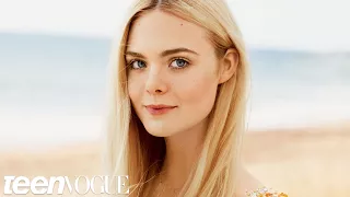 Behind the Scenes of Elle Fanning's Cover Shoot – Teen Vogue's The Cover