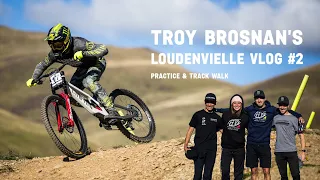 We rode the STEEPEST most fun track EVER! Training and Track Walk in Loudenvielle... Vlog #2