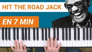 Hit the road Jack au piano