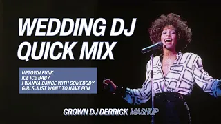Epic Wedding DJ Quick Mix #5 by CROWN DJ Derrick | 4 Songs in 7 minutes