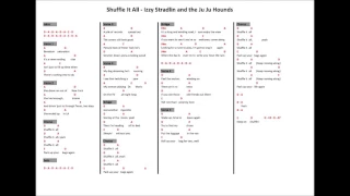 Shuffle it All - Izzy Stradlin and the Ju Ju Hounds (Guitar Tab)