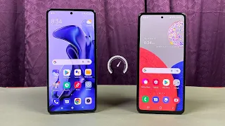 Xiaomi 11T vs Samsung Galaxy A52s 5G - SpeedTest, Comparison! & AnTuTu BenchMark!