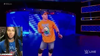 WWE Smackdown John Cena dancing to 'Cena Sucks' Chants!