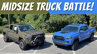 2023 GMC Canyon AT4X VS Toyota Tacoma TRD PRO!!