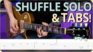 My latest SHUFFLE BLUES SOLO with TABS