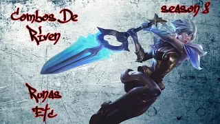 Como Jogar de RIVEN, Combos Basicos e avançados, Runas ETC...