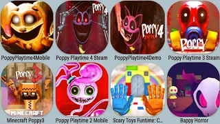 Poppy Playtime Chapter 4 Mobile, Poppy 4 Steam, Poppy 4 Demo,Poppy Playtime 3 Mobile, Poppy2,Funtime