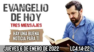 Evangelio de hoy Jueves 6 de Enero (Lc 4,14-22) | Wilson Tamayo (Tres Mensajes) | Biblia