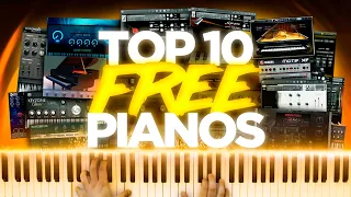 TOP 10 MEJORES PIANOS GRATUITOS | Best Free Pianos 2021 🎹🔥