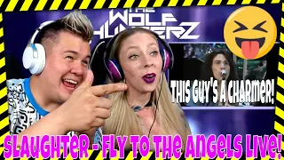 Slaughter Live 1991 Fly to the Angels HQ | THE WOLF HUNTERZ Jon and Dolly Reaction