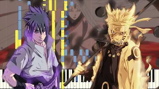 Naruto Shippuden OST 3 - Purge Goddess for Piano Duet (ADVANCED v.)