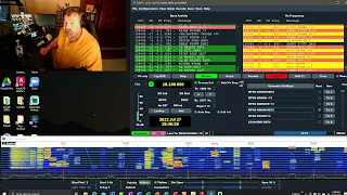 FT8 Action With WSJT-X Dark Mode #hamradio #ft8 #digital #mode