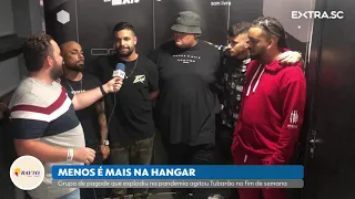 Grupo Menos é Mais se apresenta em Tubarão e conversa com o EXTRA.SC