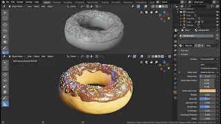 Create a Donut in Blender in 1 Minute