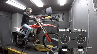 2021 GasGas EX 350F Dyno Test